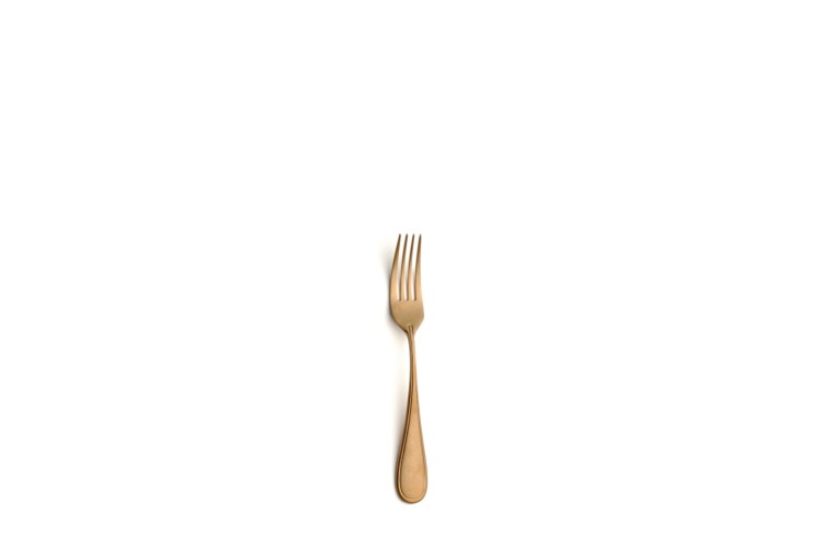 Contour Vintage Kupfer Kuchen Gabel