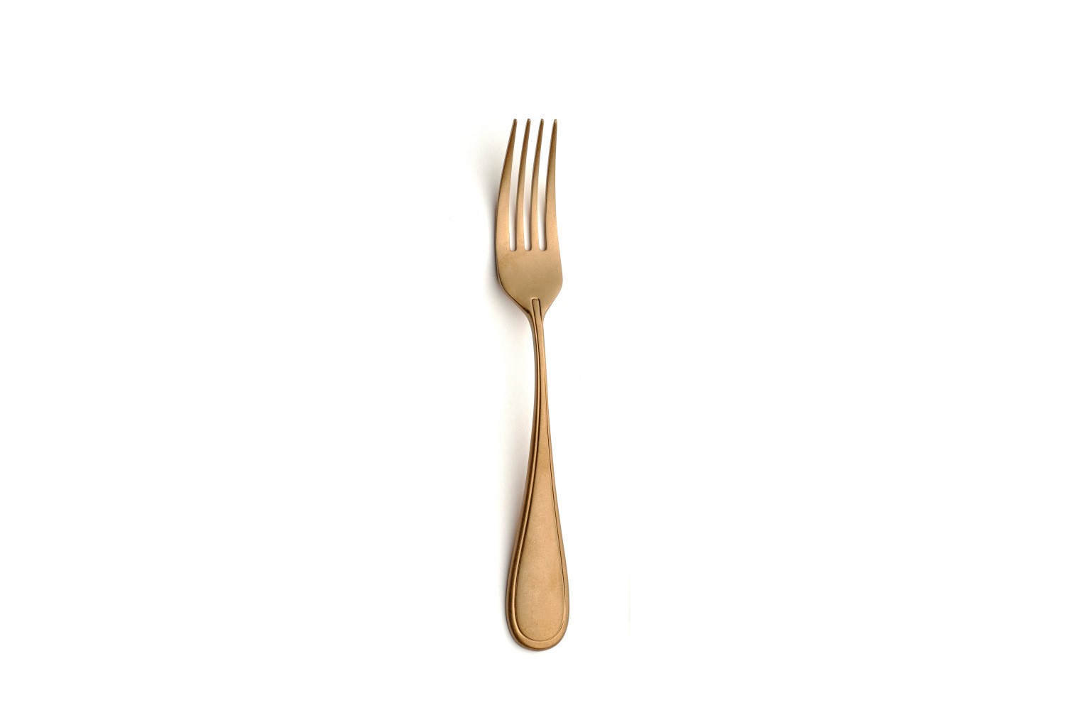 Fourchette de Table Cuivre Vintage Contour