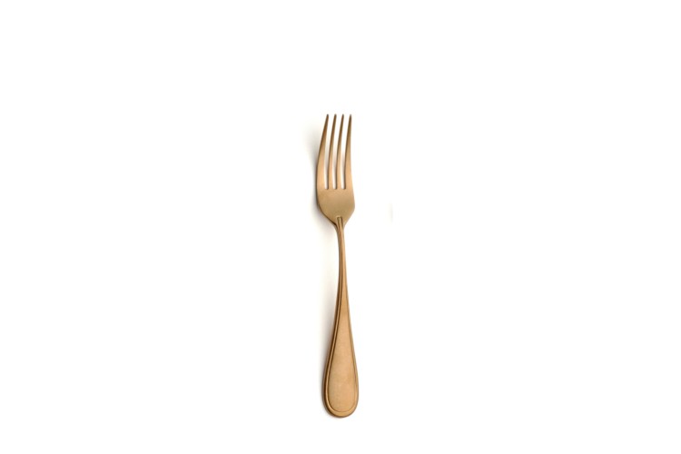 Contour Vintage Copper Dessert Fork