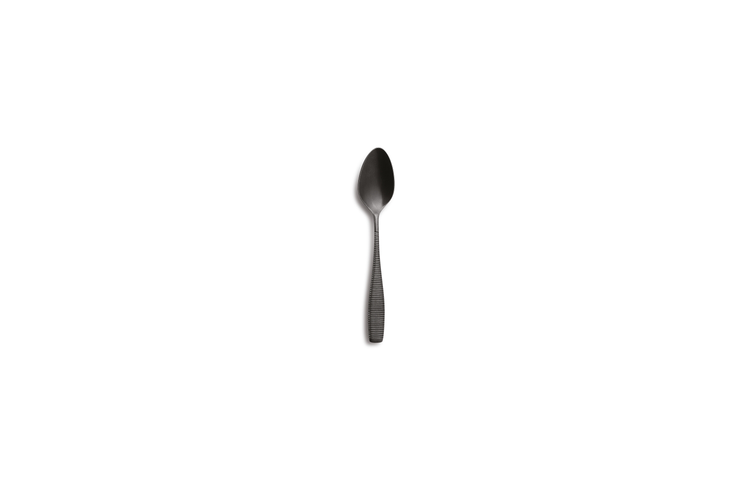 Cuillère Moka Fleur De Lys Vintage Noir