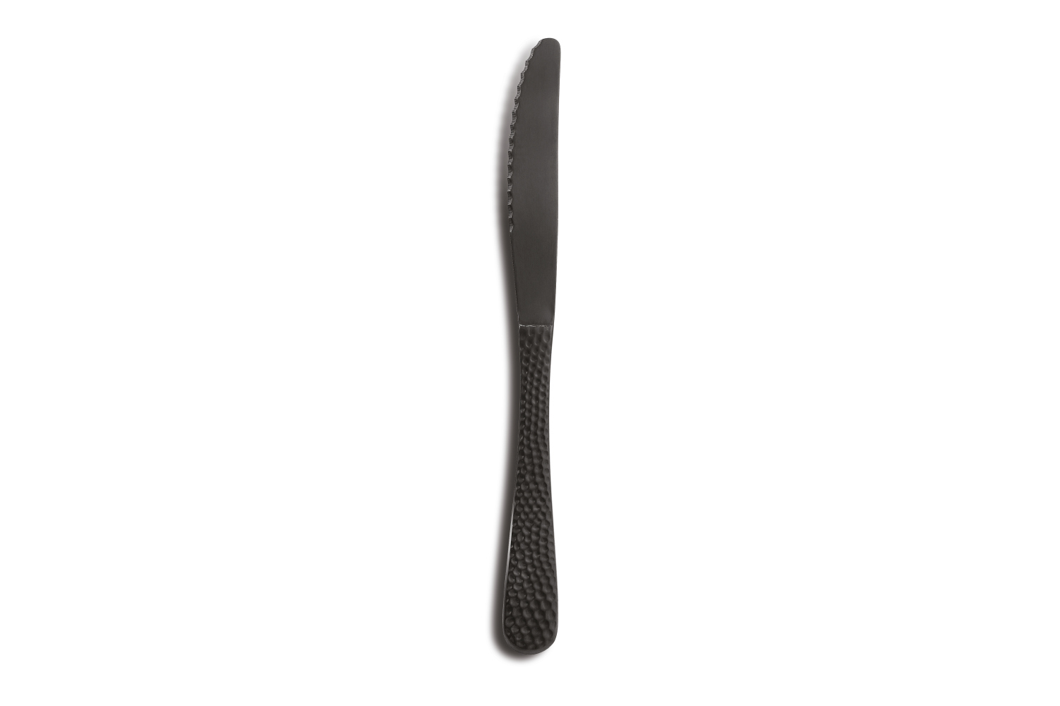Luna Satin Schwarz Tischmesser