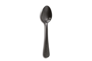 Luna Satin Black Coffee Spoon