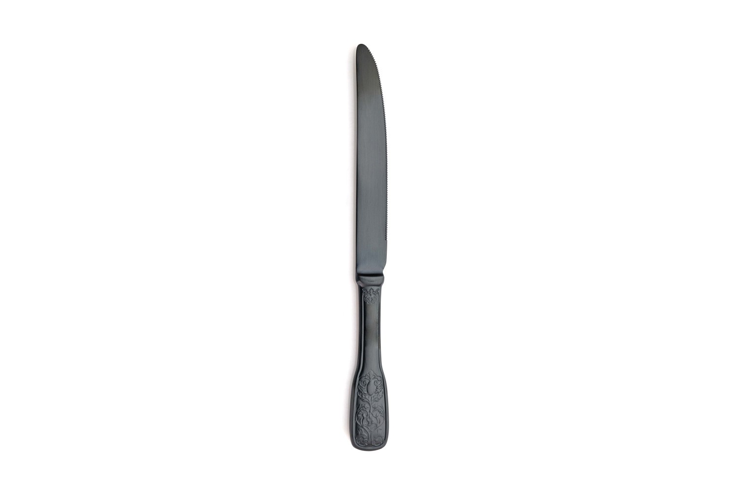 Versailles Satin Schwarz Tafelmesser
