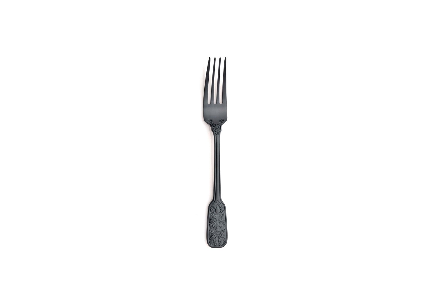 Versailles Satin Black Dessert Fork