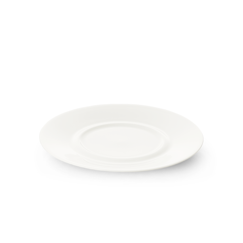Weißer Kaffeeteller (15,8 cm; 0,25 l)