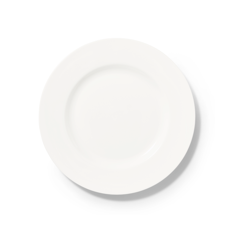 Assiette de dîner blanche (26,5 cm)