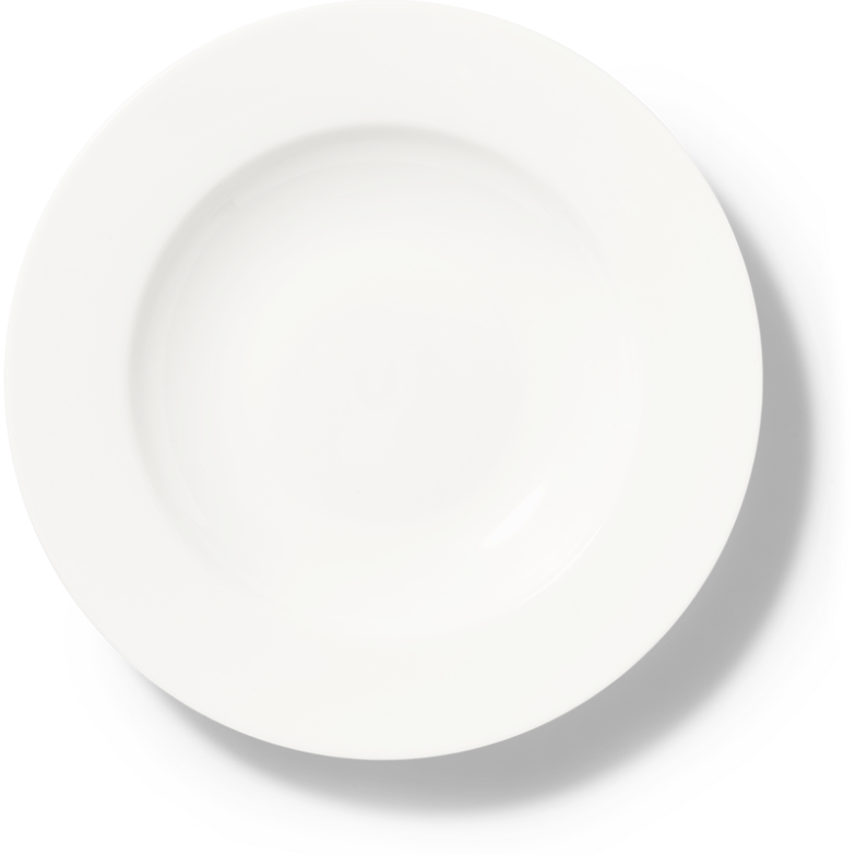 Soup Plate White (23cm)