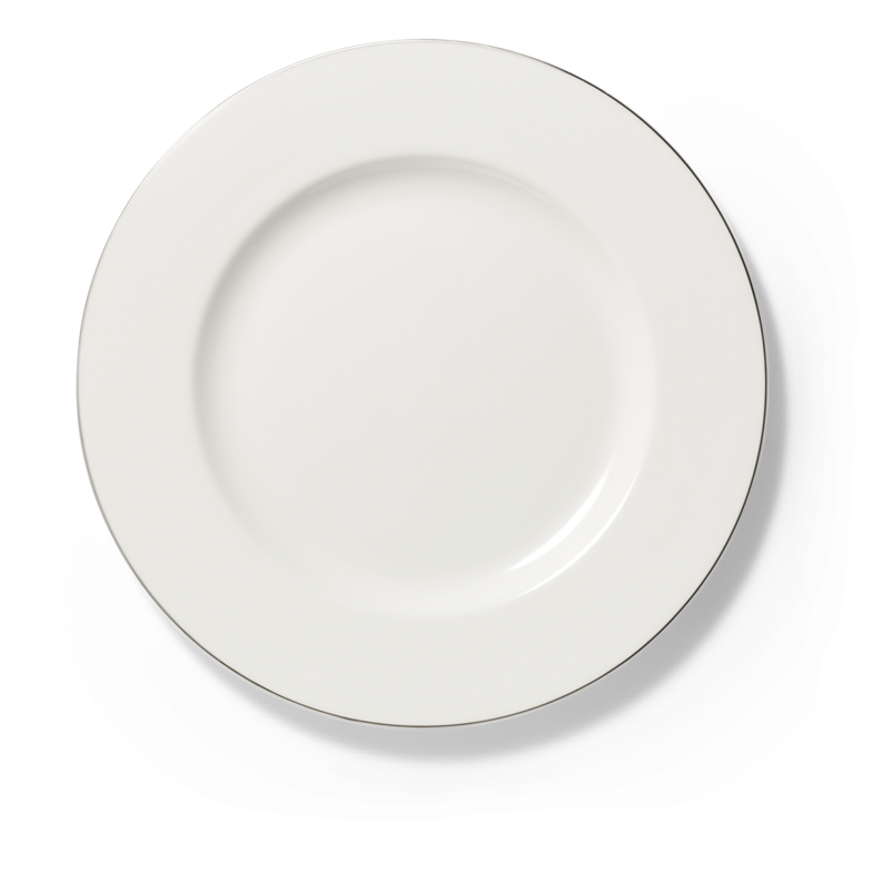 Bread Plate Platin Rim (16cm)