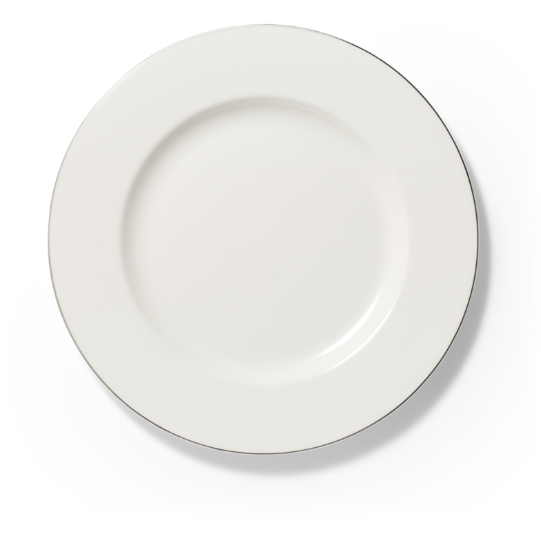 Dessert Plate Platin Rim (24cm)