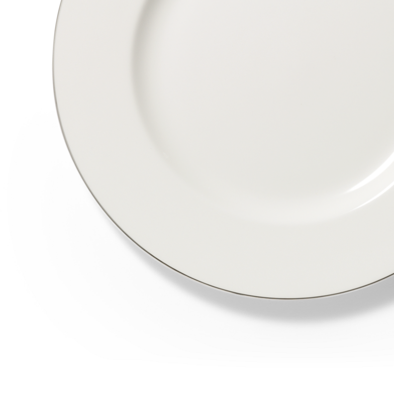 Dessert Plate Platin Rim (24cm)