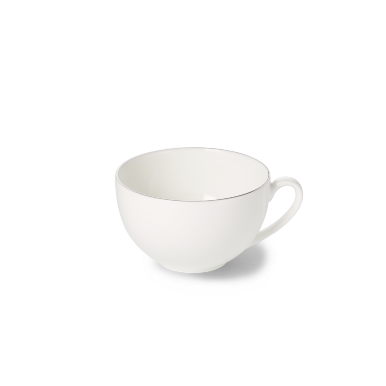 Tasse à café avec bord en platine (9,7 cm; 0,25 l)