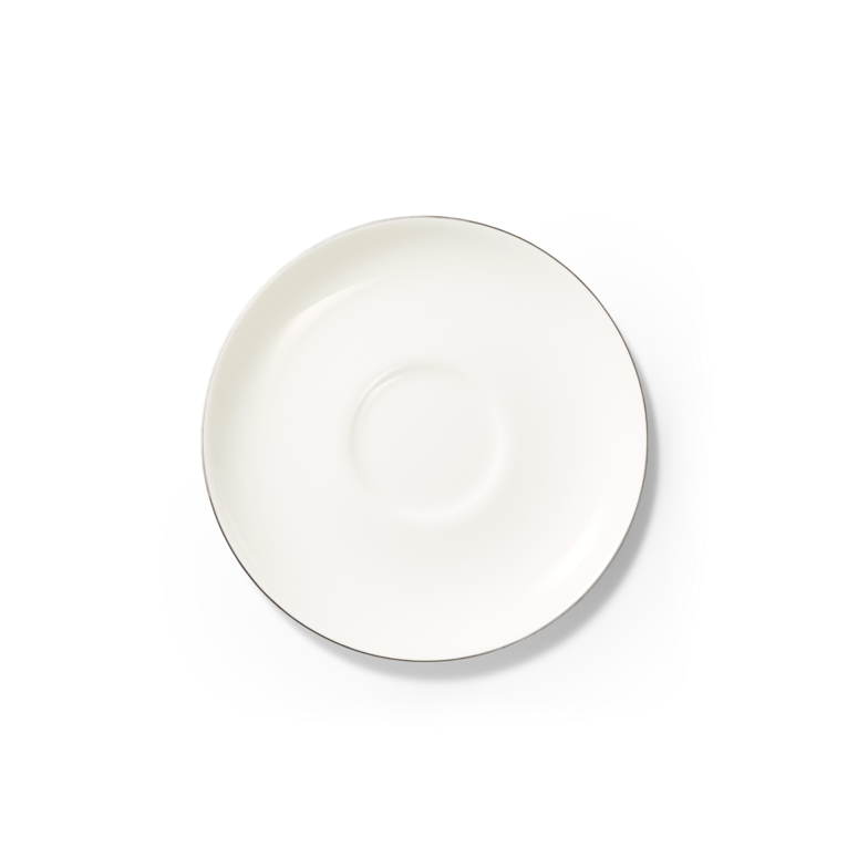 Coffee saucer Platin Rim (15cm; 0,25l)