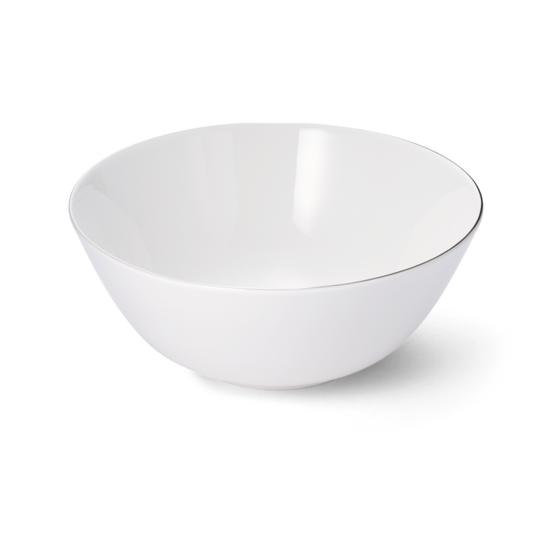 Schüssel mit Platinrand (28cm; 3,8l)