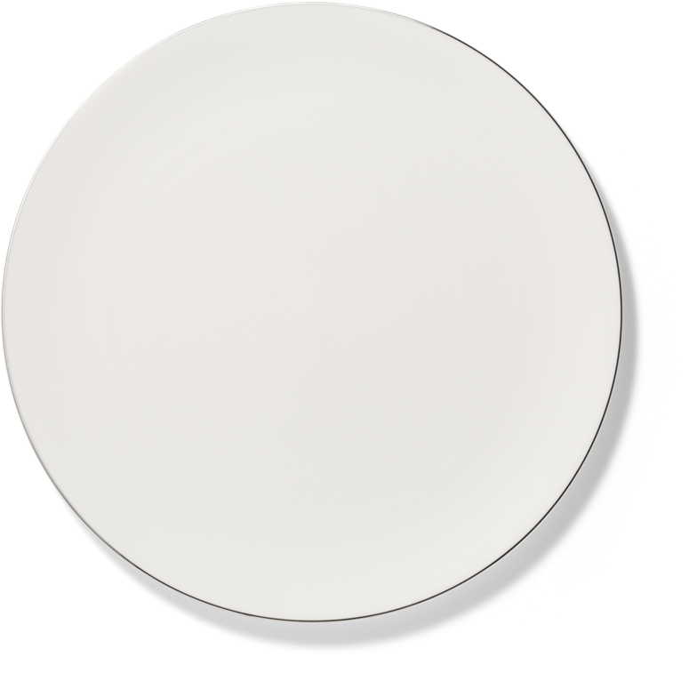 Dinerteller mit Platinrand (26cm)