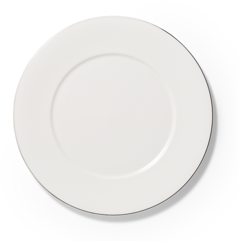 Dessert Plate Platin Rim (24cm)