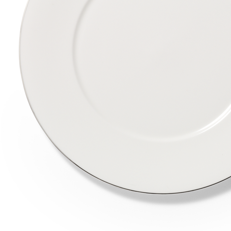 Dessert Plate Platin Rim (24cm)