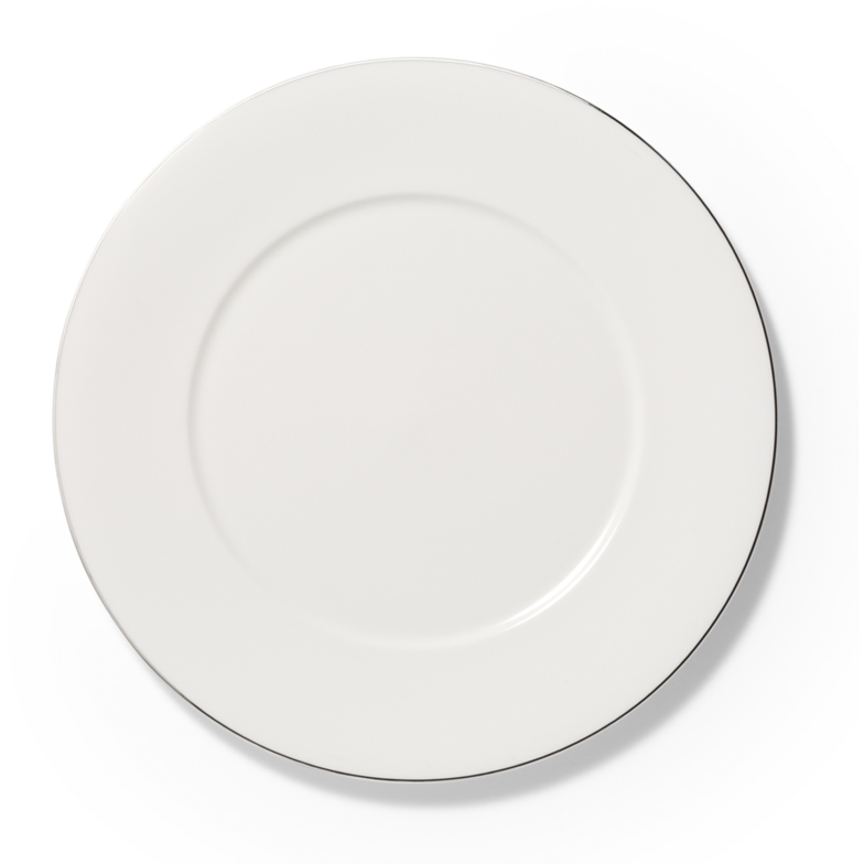 Charger Plate Platin Rim (32cm)