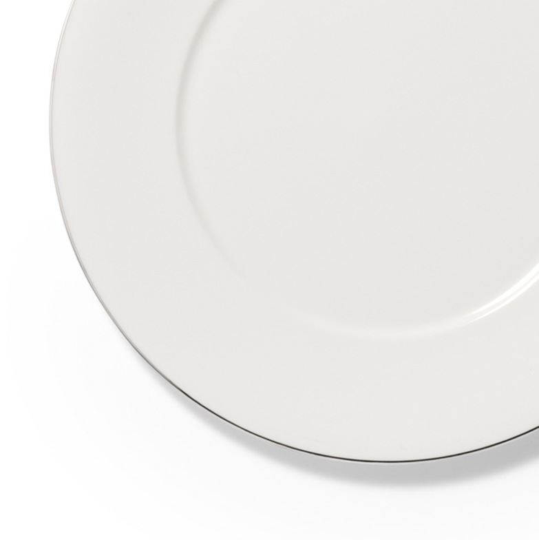 Charger Plate Platin Rim (32cm)