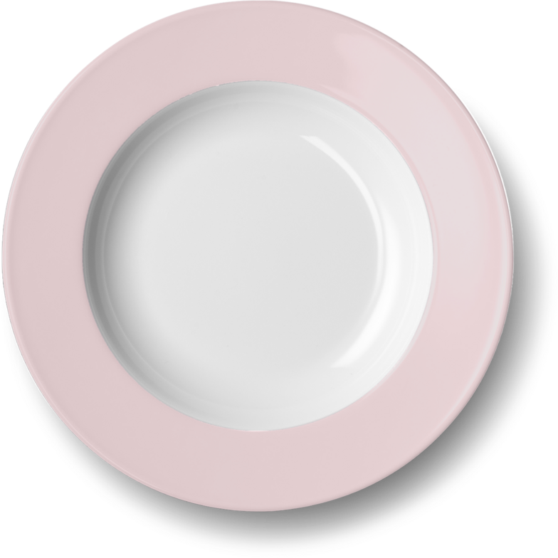 Soup Plate Powder Pink (23cm)