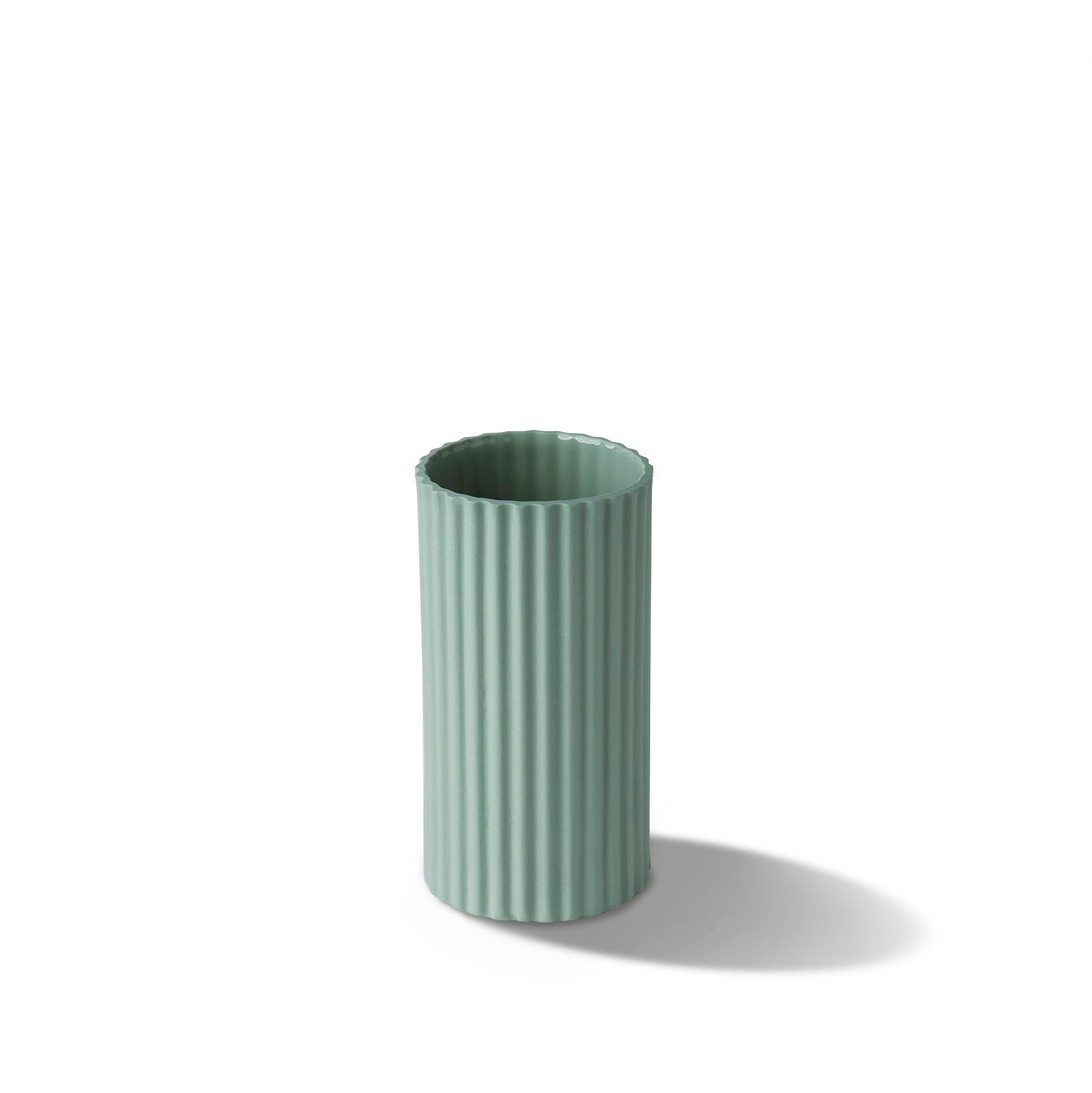 Corinth Short Vase Ivory