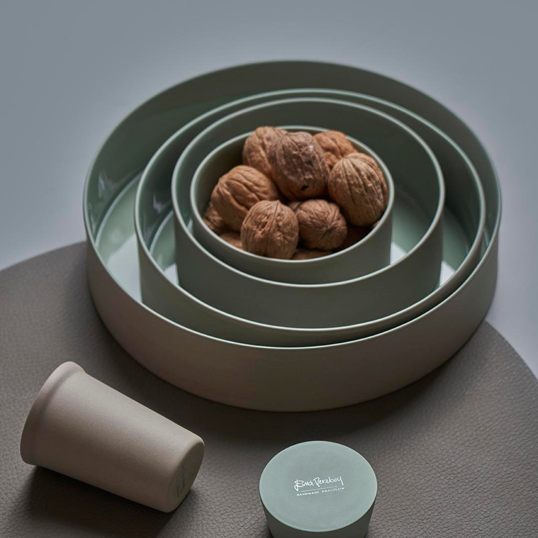 Cylinder Medium Bowl Double Colour