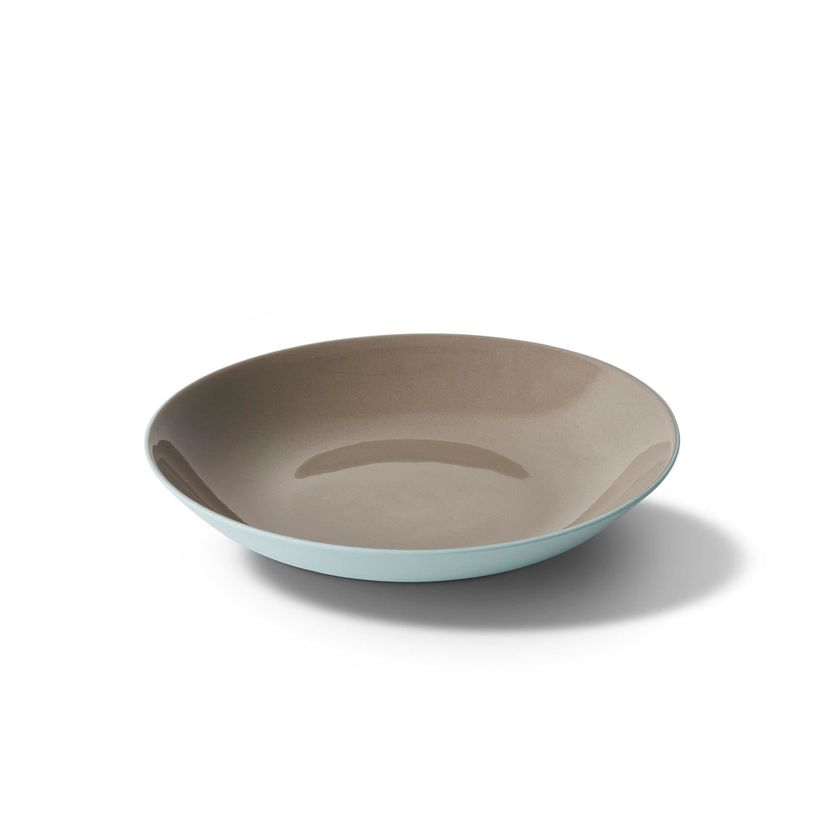 Assiette Creuse Ronde Double Couleur