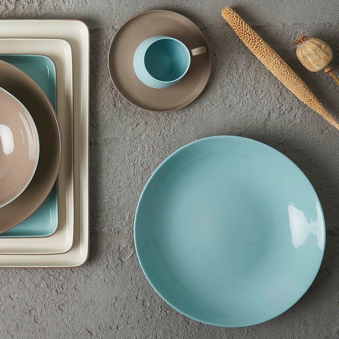 Round Deep Plate Single Colour