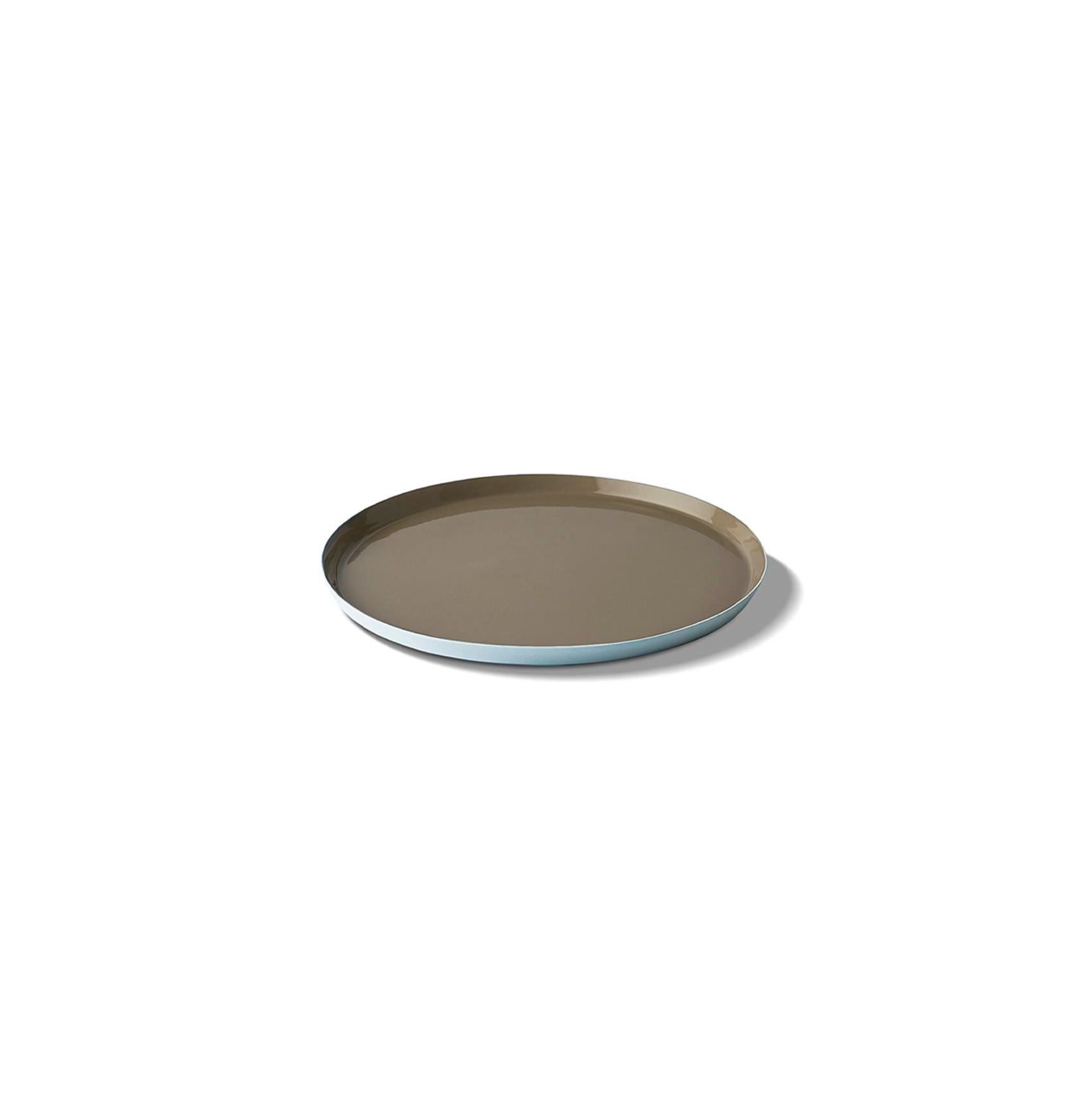 Assiette à Pain Ronde Double Couleur Ivoire