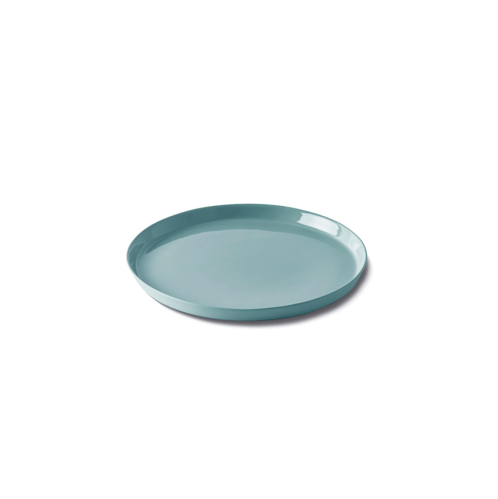 Assiette à Dessert Ronde Couleur Unique Aqua