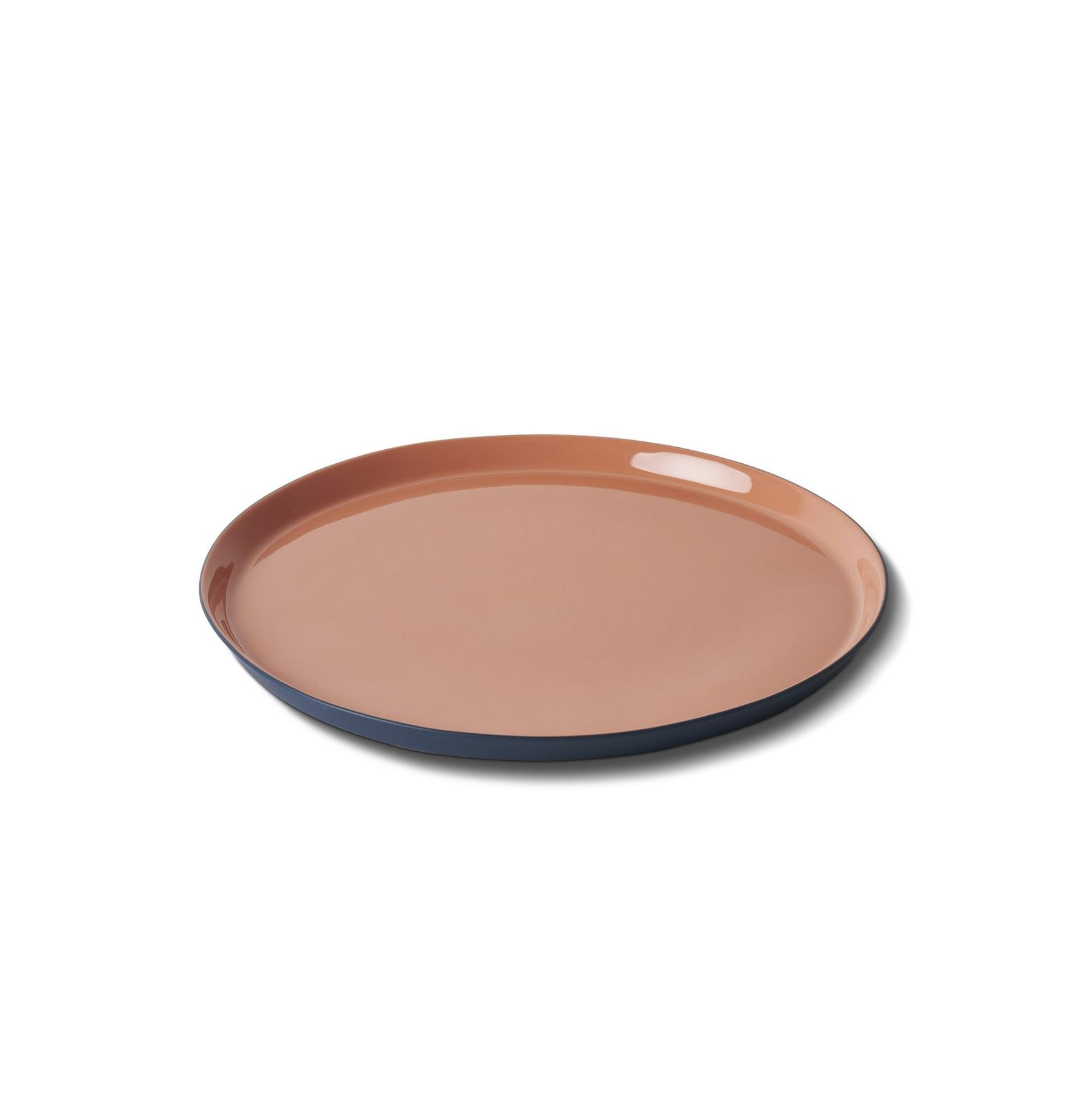 Round Starter Plate Double Colour Ivory