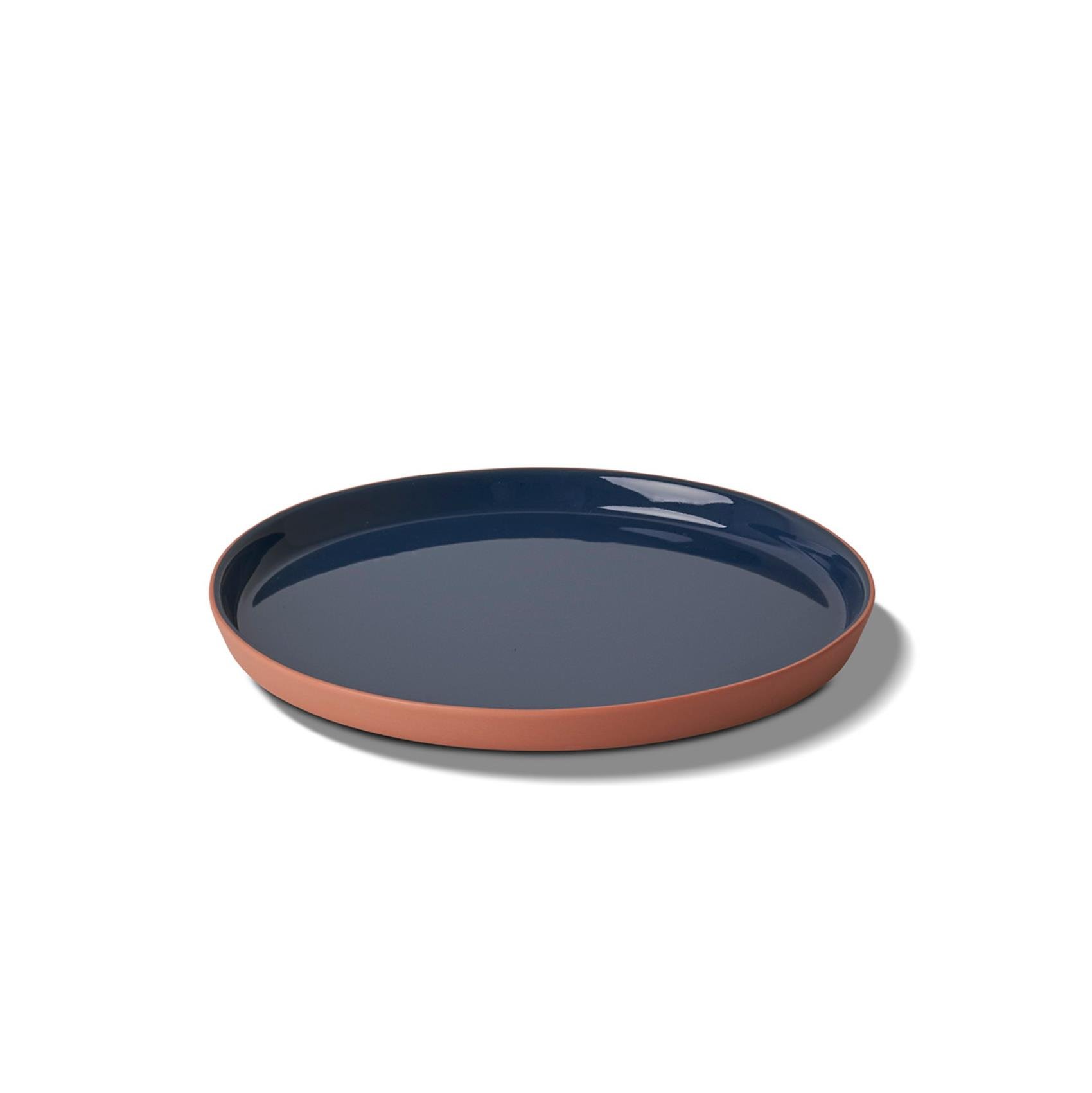 Round Starter Plate Double Colour Ivory