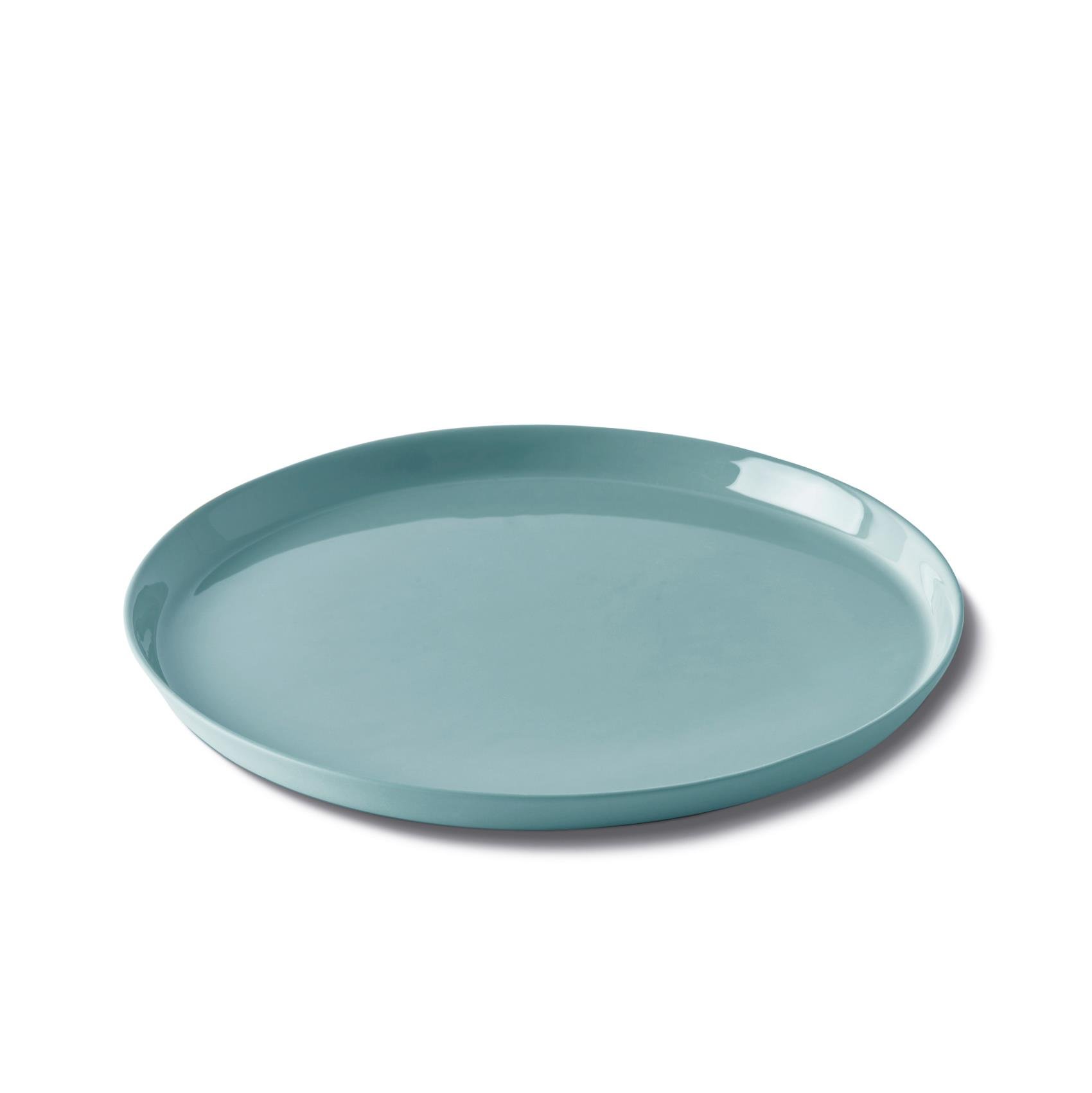 Round Dinner Plate Single Colour Aqua