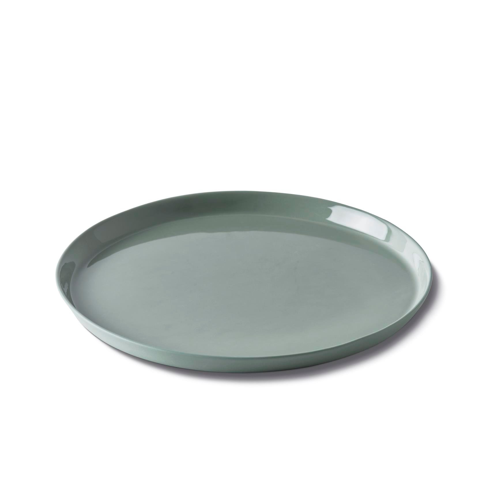 Round Dinner Plate Single Colour Aqua