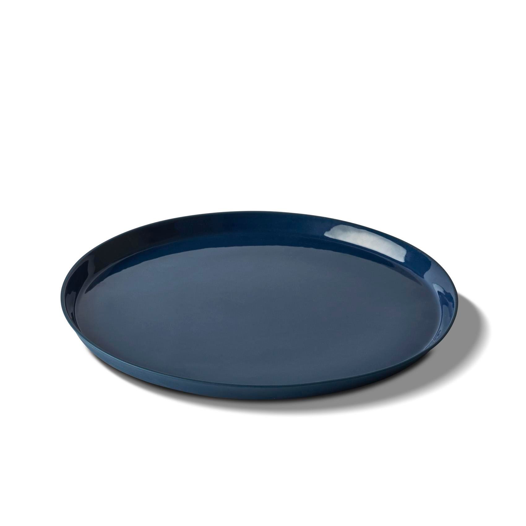 Round Dinner Plate Single Colour Aqua