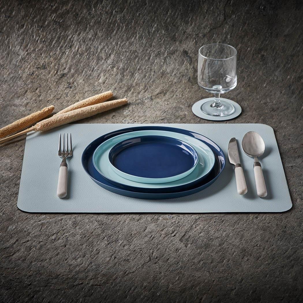 Round Dinner Plate Single Colour Aqua