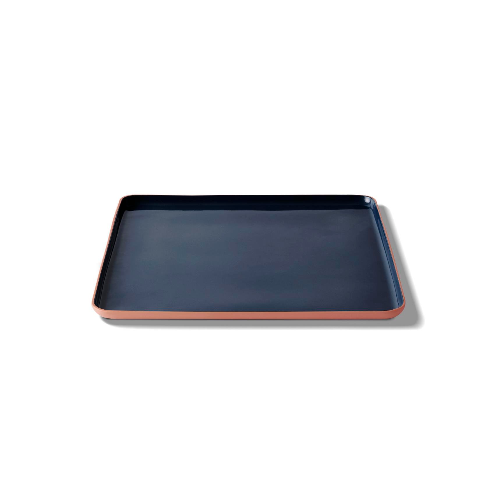 Square Dinner Plate Double Colour