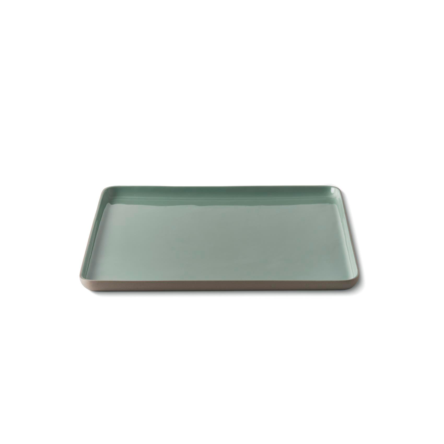 Square Dinner Plate Double Colour