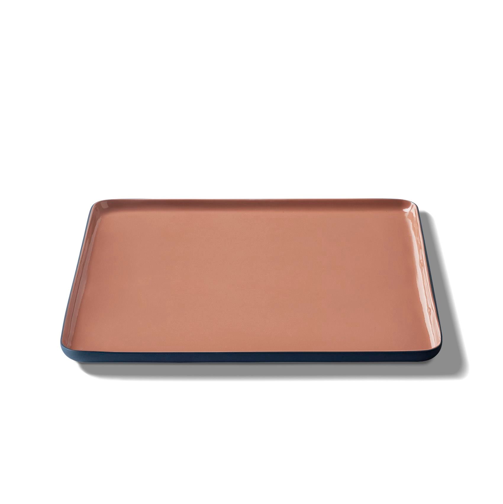 Square Serving Plate Double Colour