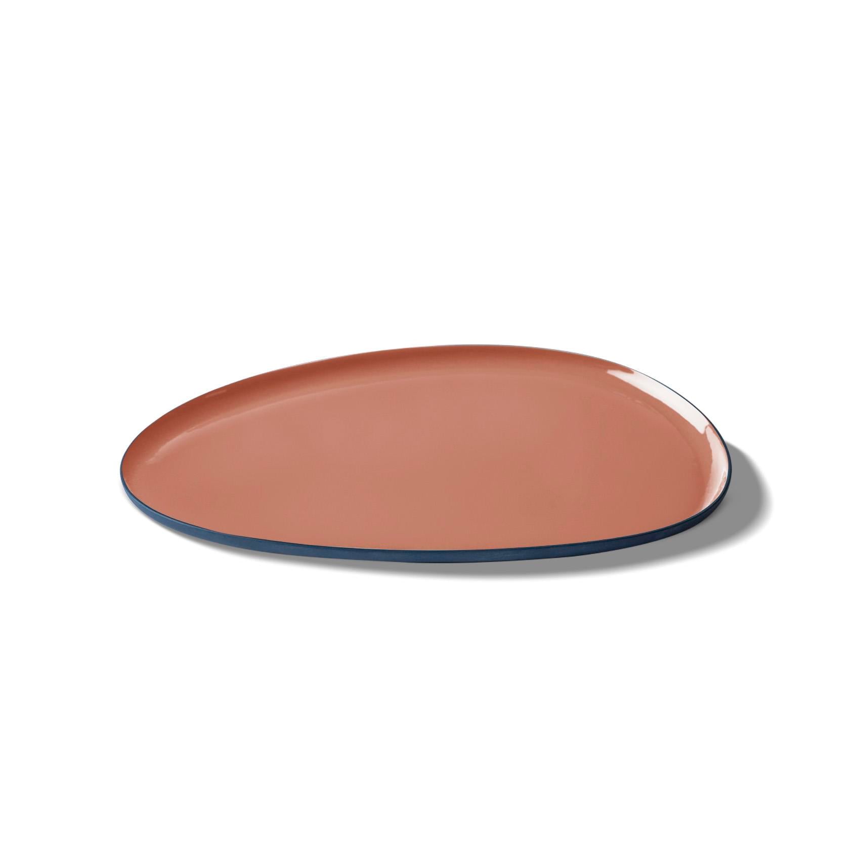 Stone Starter Plate Double Colour Aqua & Rock