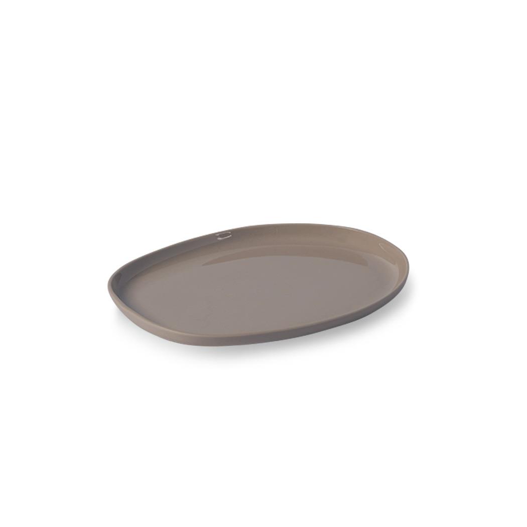 Kleiner Kiesel Teller Elfenbein 13,5cm