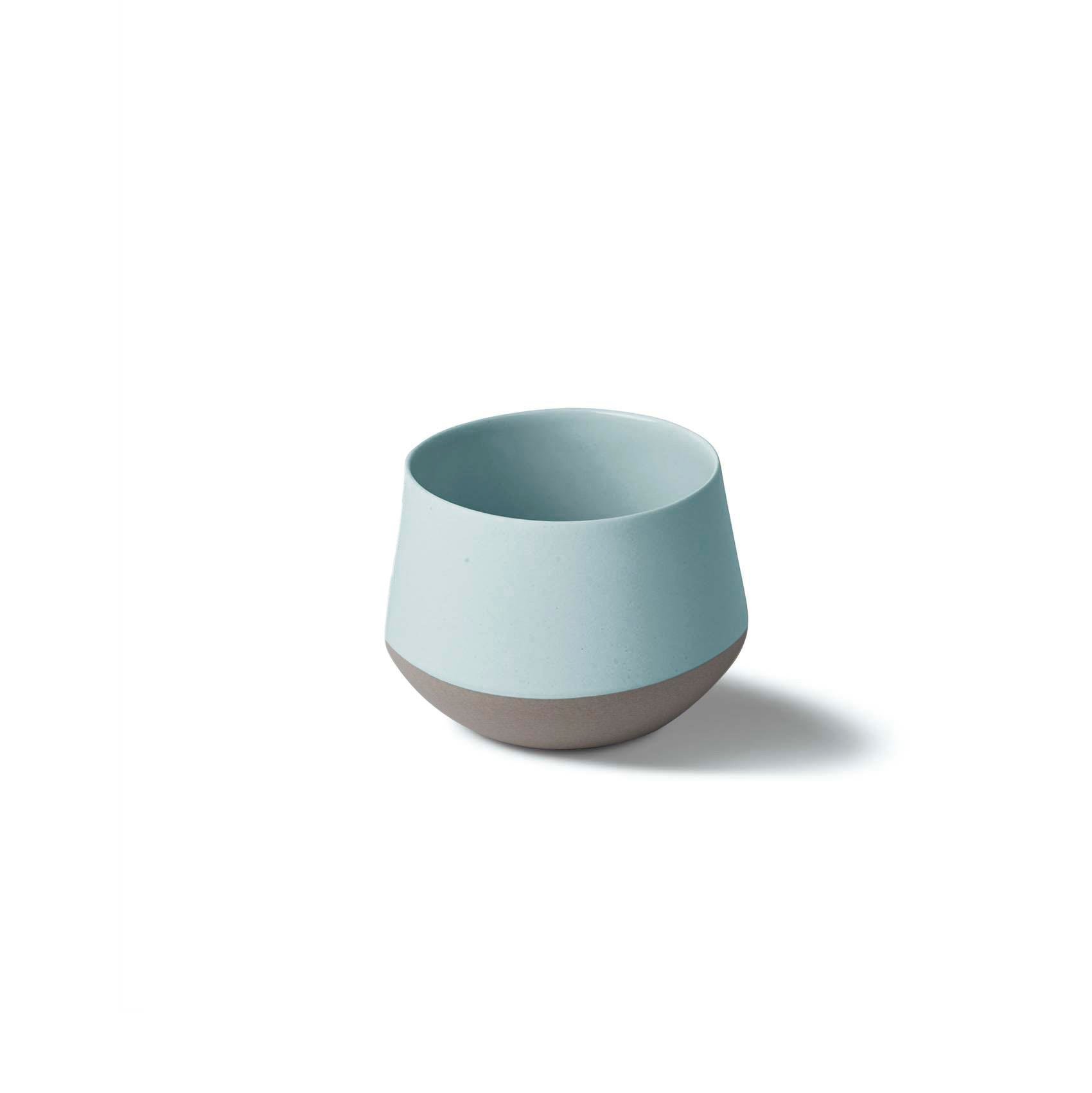 Tube Ivory Handleless Espresso Cup Double Colour