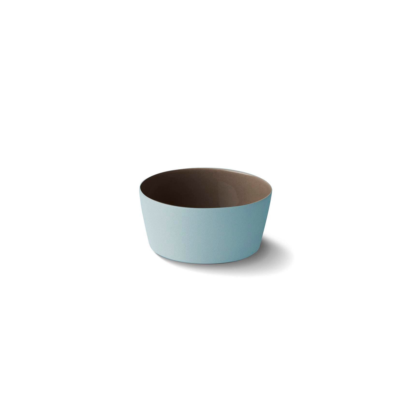 Tube Conic Wide Small Bowl Double Colour Ivory