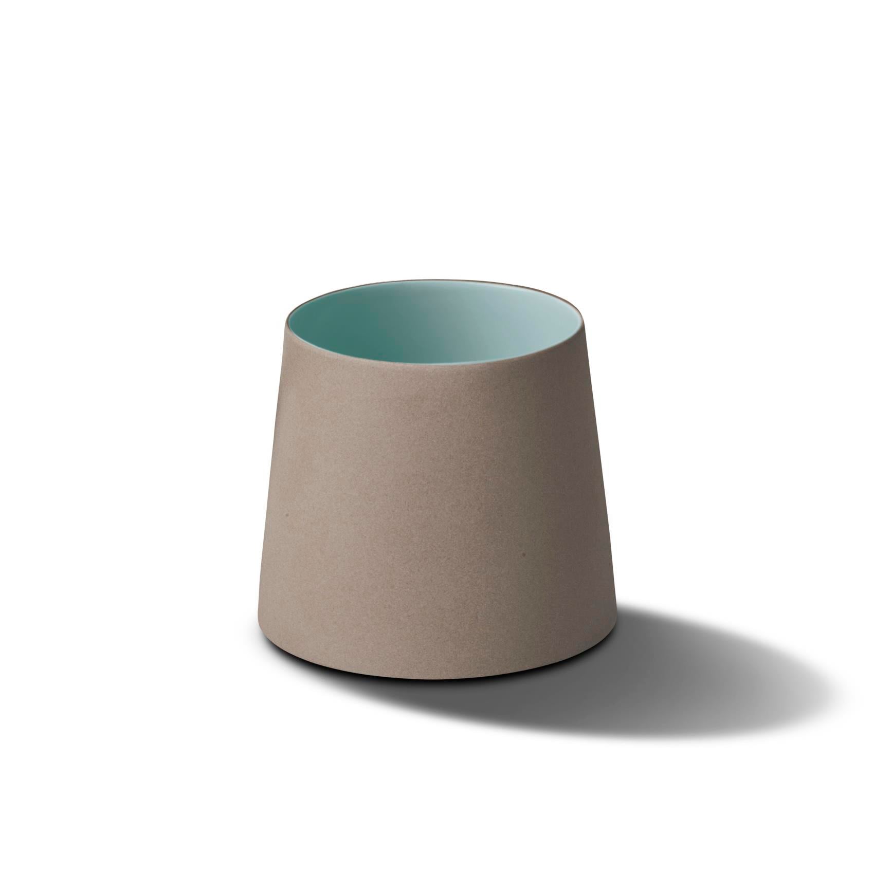 Tube Conıc Narrow Water Cup Double Colour