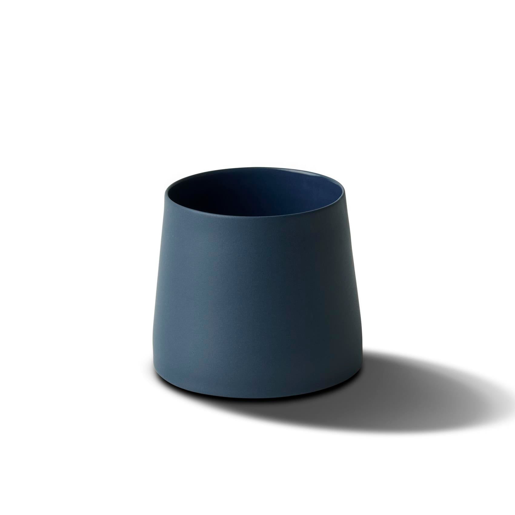 Tube Conic Narrow Water Cup Single Colour Ivory