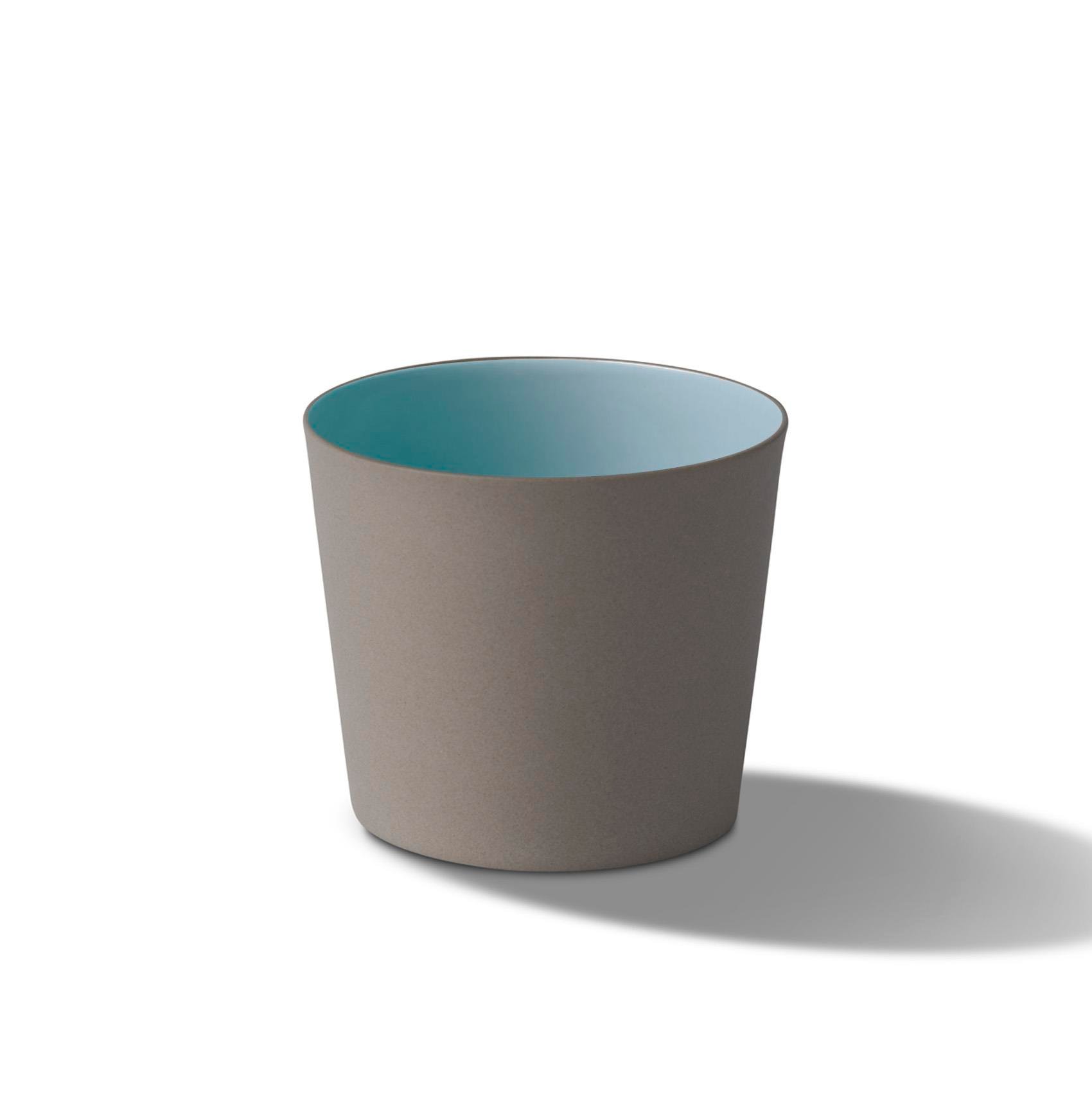 Tube Conic Wide Water Cup Double Colour