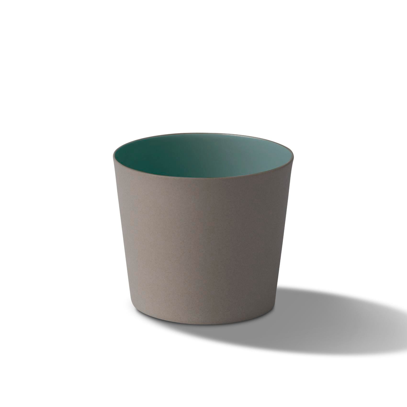 Tube Conic Wide Water Cup Double Colour