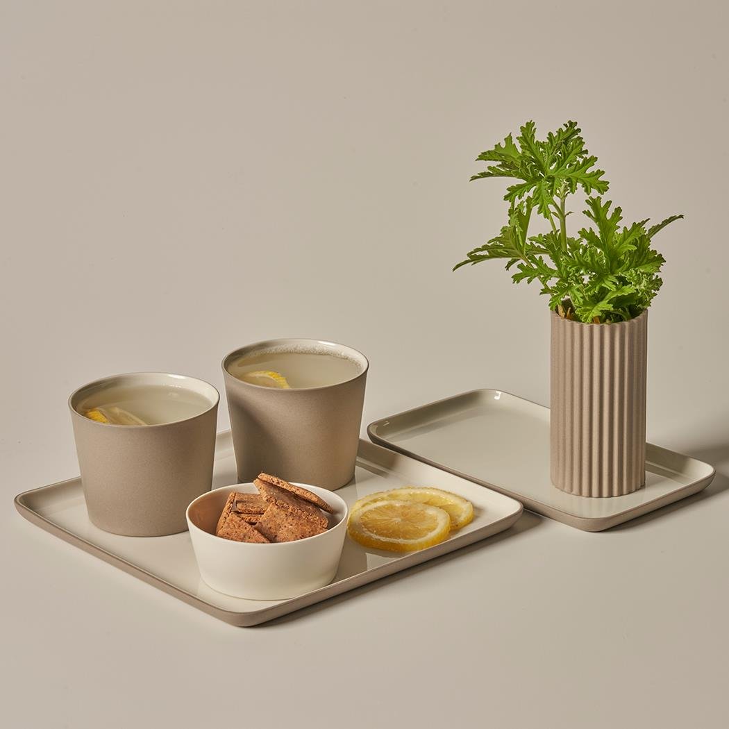 Tube Conic Wide Water Cup Double Colour