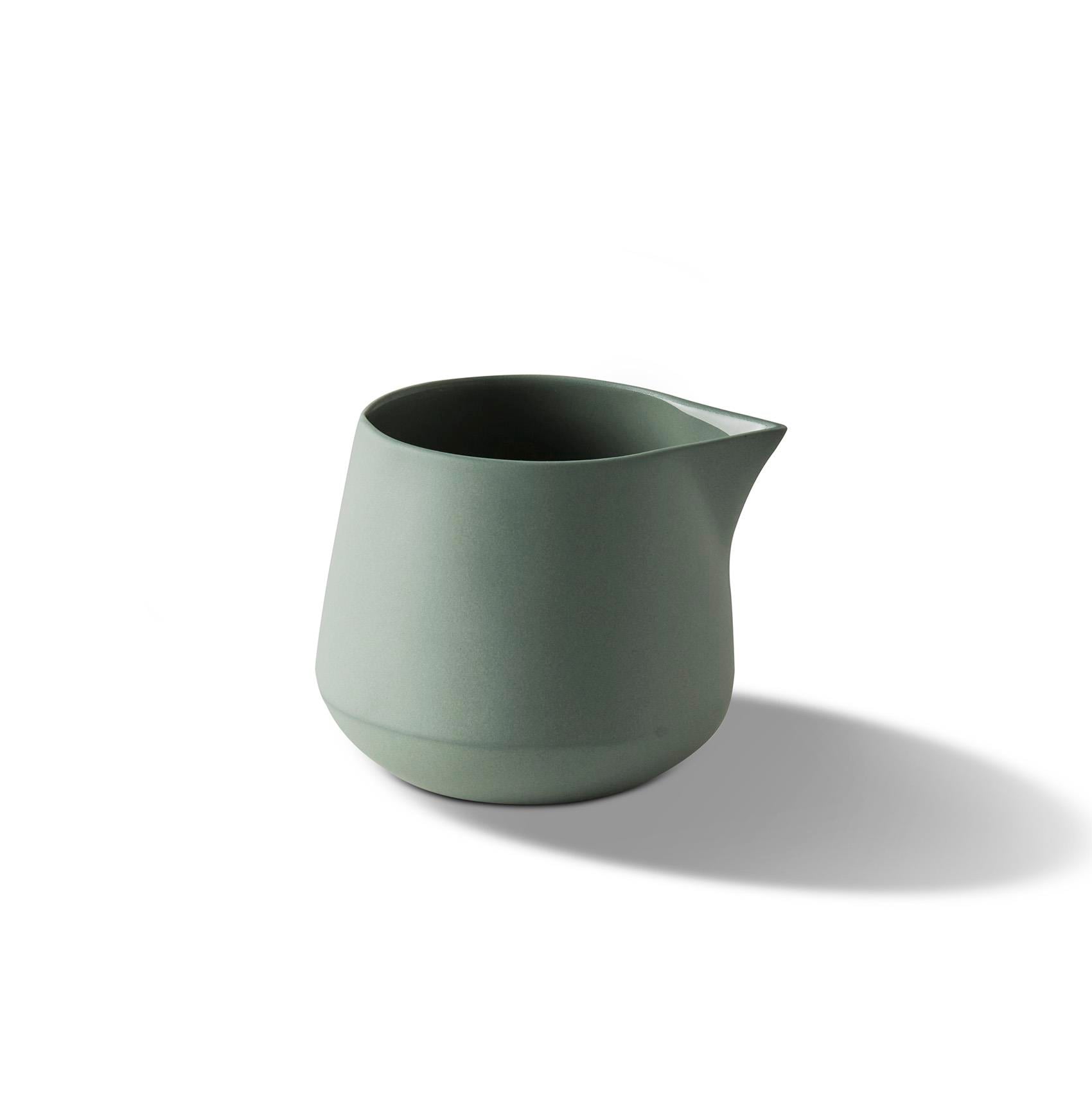 Tube Milk Jug Single Colour Ivory