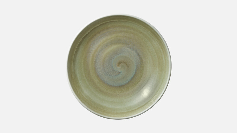 Assiette creuse ronde coupe 28 cm
