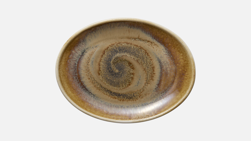 Plat ovale coupe